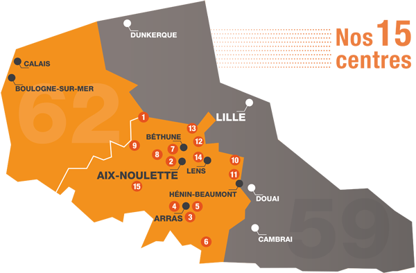 carte secteur